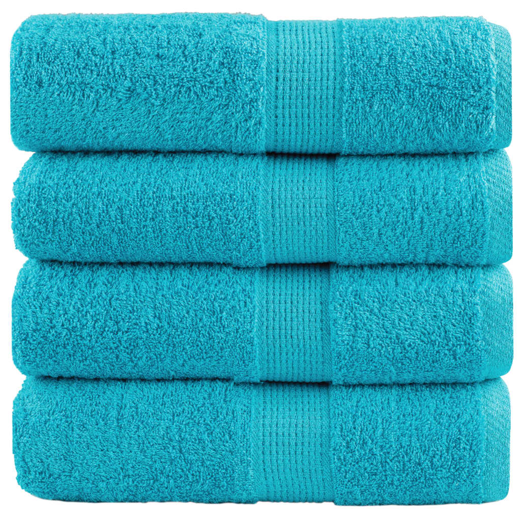 Toallas de baño FROGN 10 uds burdeos 30x30 cm 360 g/m²