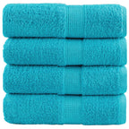 Toallas de baño FROGN 10 uds burdeos 30x30 cm 360 g/m²