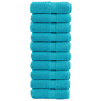 Toallas de baño FROGN 10 uds burdeos 30x30 cm 360 g/m²