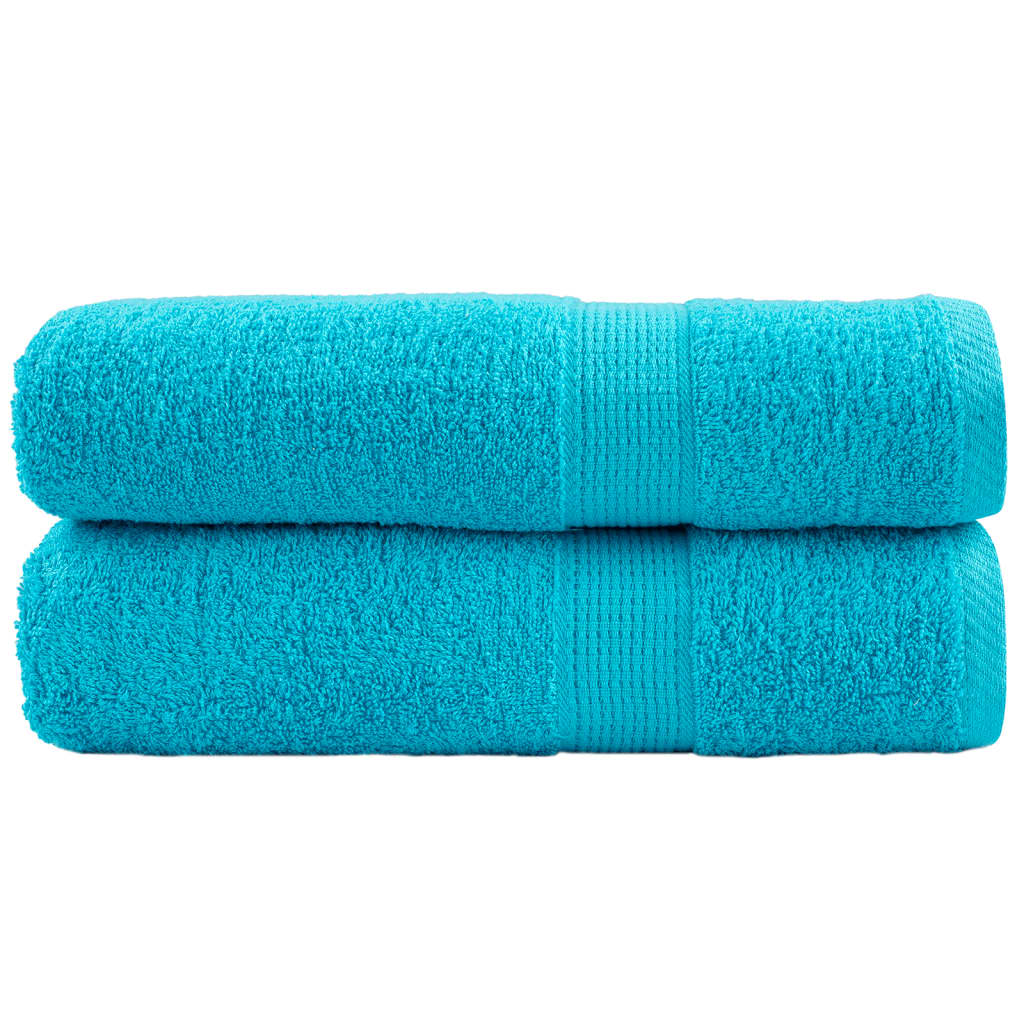 Toallas de mano FROGN 10 uds antracita 50x100 cm 360 g/m²