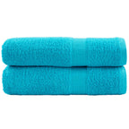 Toallas de mano FROGN 10 uds antracita 50x100 cm 360 g/m²