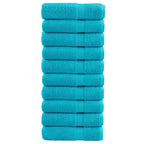 Toallas de mano FROGN 10 uds antracita 50x100 cm 360 g/m²