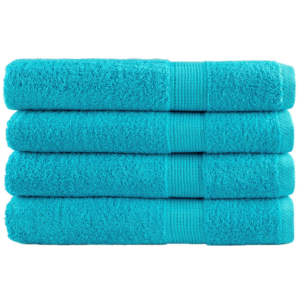 Toallas FROGN 10 uds antracita 100x200 cm 360 g/m²