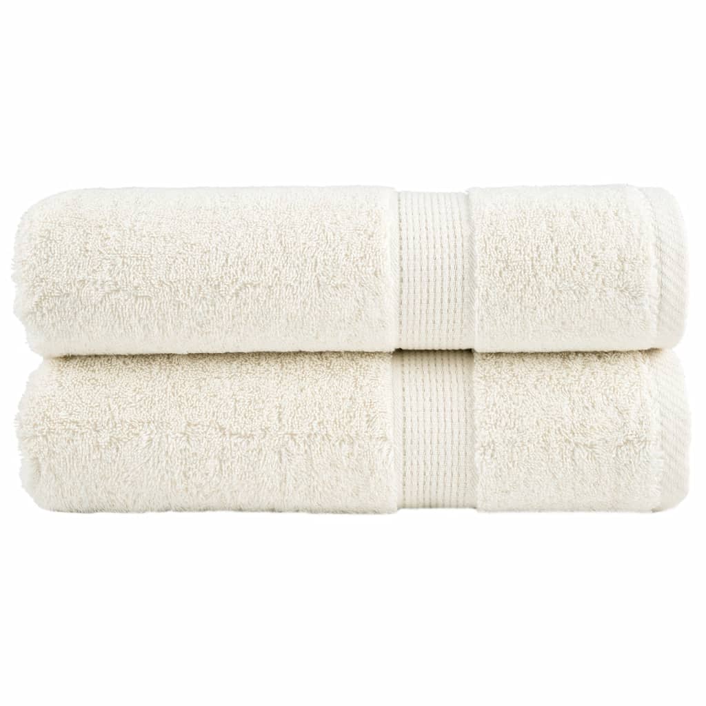 Toallas de mano FROGN 10 uds antracita 50x100 cm 360 g/m²