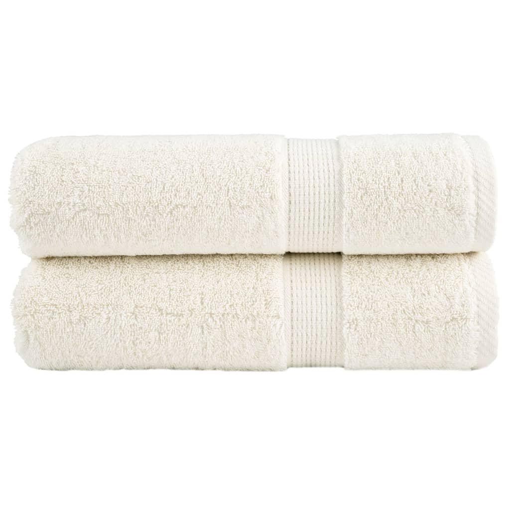 Toallas de ducha FROGN 10 uds blanco 70x140 cm 360 g/m²