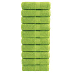Toallas de baño FROGN 10 uds burdeos 30x30 cm 360 g/m²