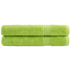 Toallas FROGN 10 uds antracita 100x200 cm 360 g/m²