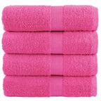 Toallas de baño FROGN 10 uds burdeos 30x30 cm 360 g/m²