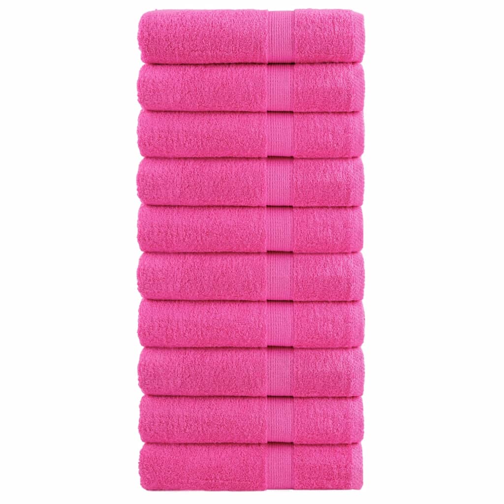 Toallas de mano FROGN 10 uds antracita 50x100 cm 360 g/m²