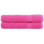 Toallas FROGN 10 uds antracita 100x200 cm 360 g/m²