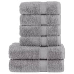 Juego de toallas premium SOLUND 6 uds verde manzana 600 gsm