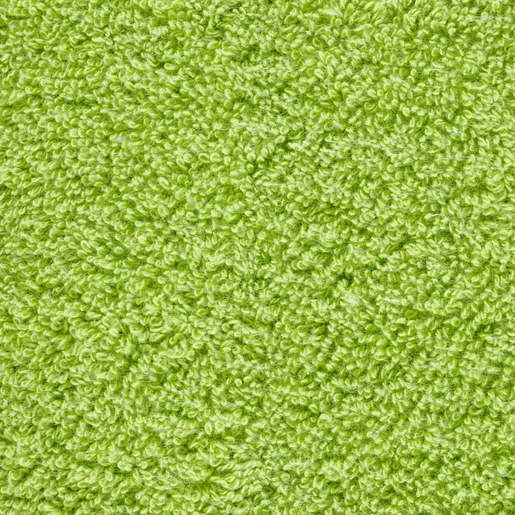 Juego de toallas premium SOLUND 6 uds verde manzana 600 gsm