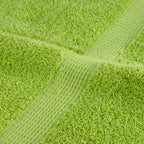 Juego de toallas premium SOLUND 12 uds verde 600 gsm