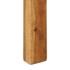 Mesa de comedor madera maciza de acacia 110x55x76 cm