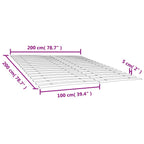 Recambios de láminas de cama con 34 láminas (2 unidades, 100 x 200 cm)