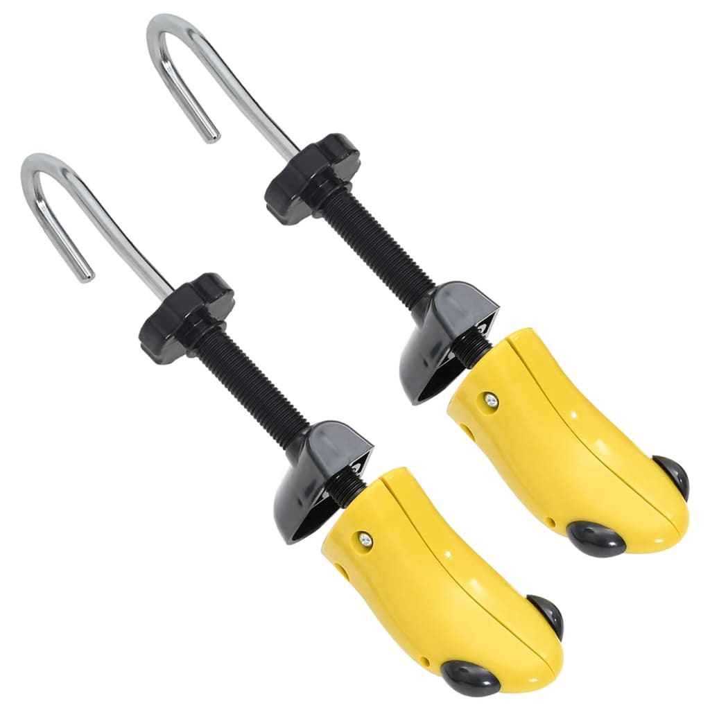 Ensanchadores de zapatos con horma plástico amarillo EU 34-37