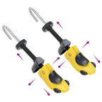 Ensanchadores de zapatos con horma plástico amarillo EU 34-37