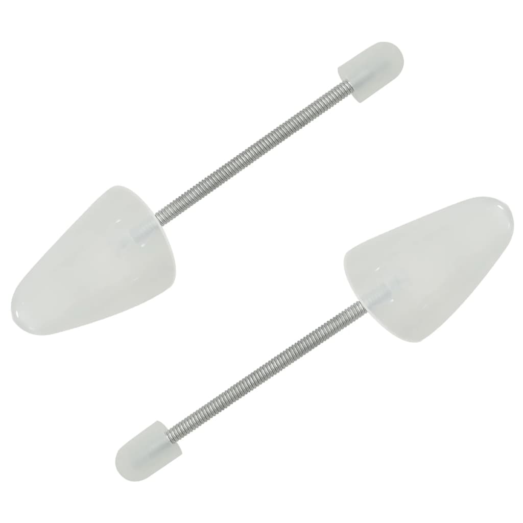 Hormas de zapatos 5 pares plástico blanco EU 35-38