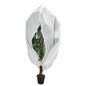 Cubierta para plantas con cremallera 10 uds 70 g/m² 1,55x1,55 m