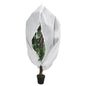 Cubierta para plantas con cremallera 10 uds 70 g/m² 1,55x1,55 m