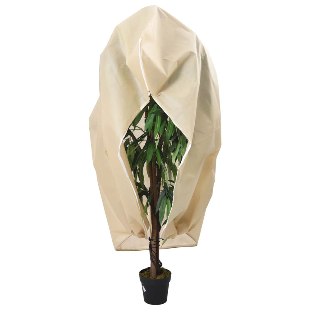 Cobertura para Plantas com Zíper 10 unidades 70 g/m² 1,55x1,55 m