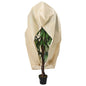 Cubierta para plantas con cremallera 10 uds 70 g/m² 1,55x1,55 m