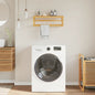 Towel rack with shelf bamboo 60x25x20 cm