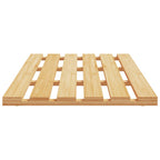 Alfombra de baño de bambú 54x36 cm