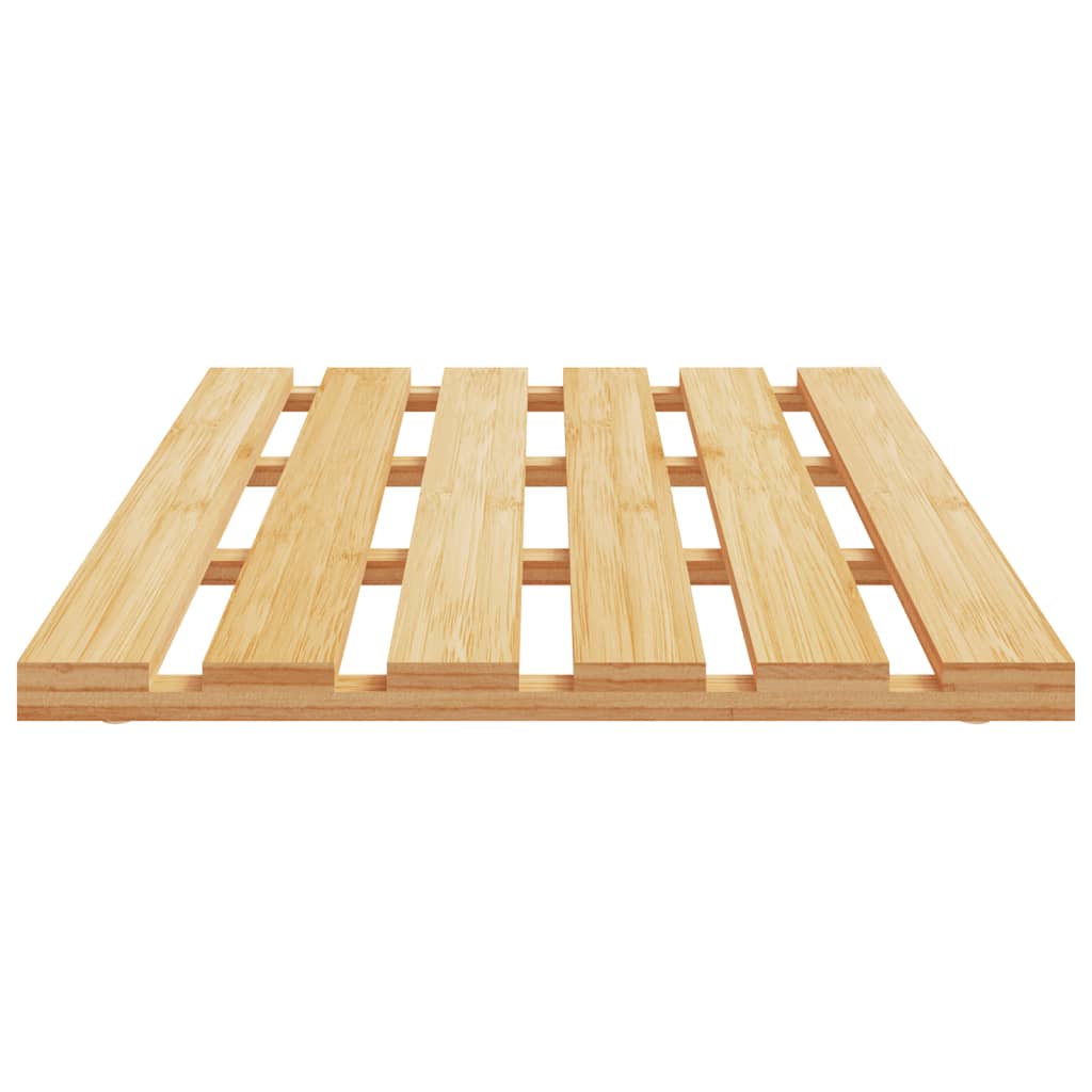 Alfombra de baño de bambú 54x36 cm