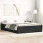 Cama sin colchón madera maciza de pino marrón cera 100x200 cm