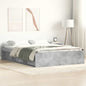 Cama sin colchón madera maciza de pino marrón cera 100x200 cm
