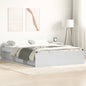 Cama sin colchón madera maciza de pino marrón cera 100x200 cm