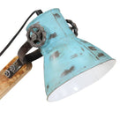 Lámpara de escritorio azul desgastado 25 W E27 23x18x96 cm