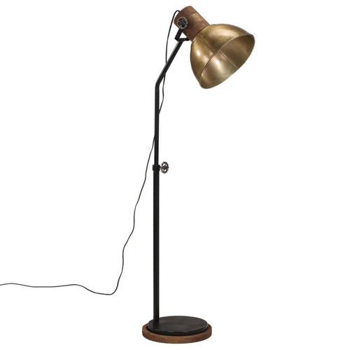 Lámpara de escritorio latón vintage 25 W E27 30x30x100-150 cm