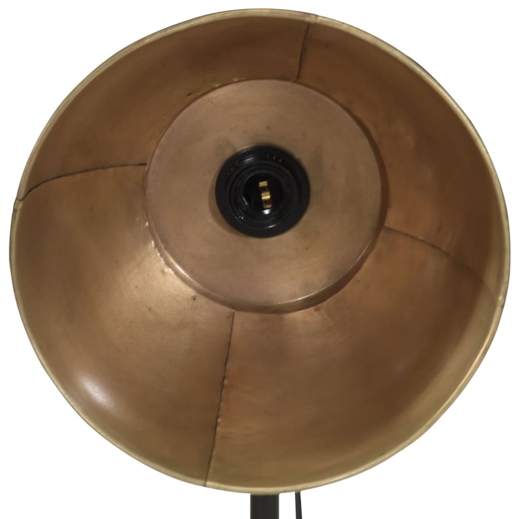 Lámpara de escritorio latón vintage 25 W E27 30x30x100-150 cm