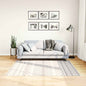 Alfombra lavable beige 120 cm
