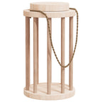 Comedero de heno para conejos madera maciza abeto Ø15x25,5 cm