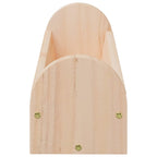 Comedero de heno para conejos madera maciza abeto 28x10x10 cm