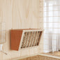 Solid fir wood hay feeder for rabbits 28x10x10 cm