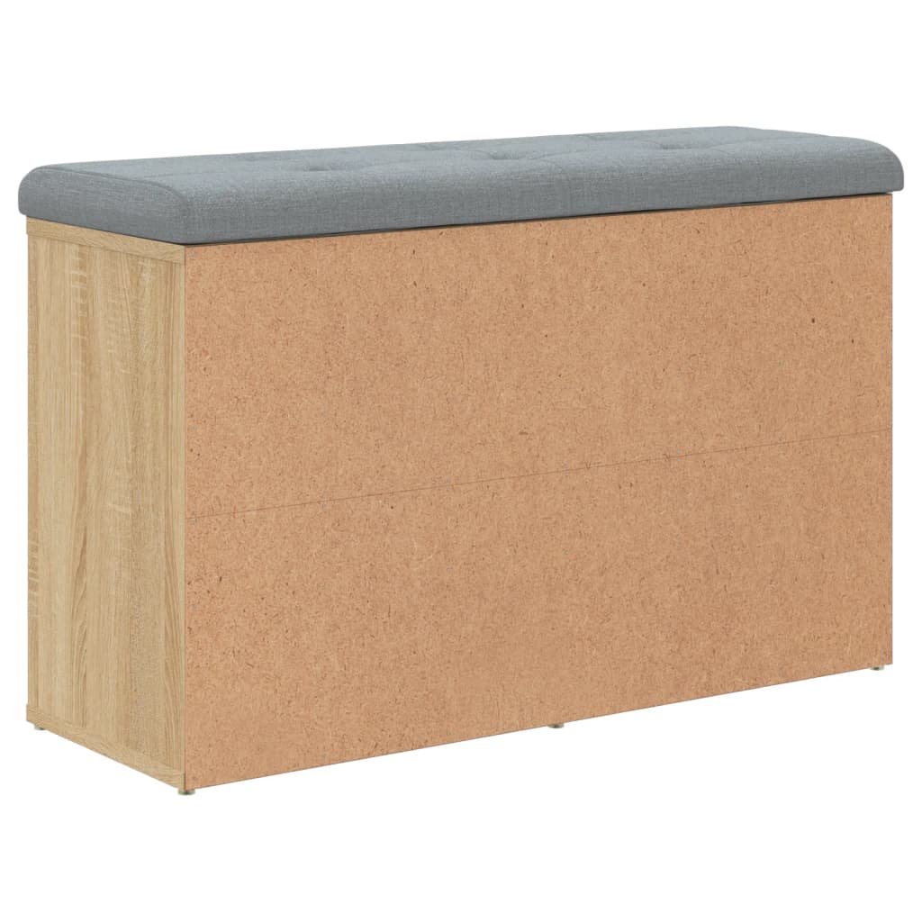 Zapatero roble Sonoma 82x32x50 cm madera de ingeniería