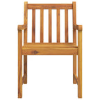 Sillas de jardín 4 uds madera maciza de acacia 56x55,5x90 cm