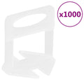 Calzos para nivelación de azulejos 1000 unidades 1 mm