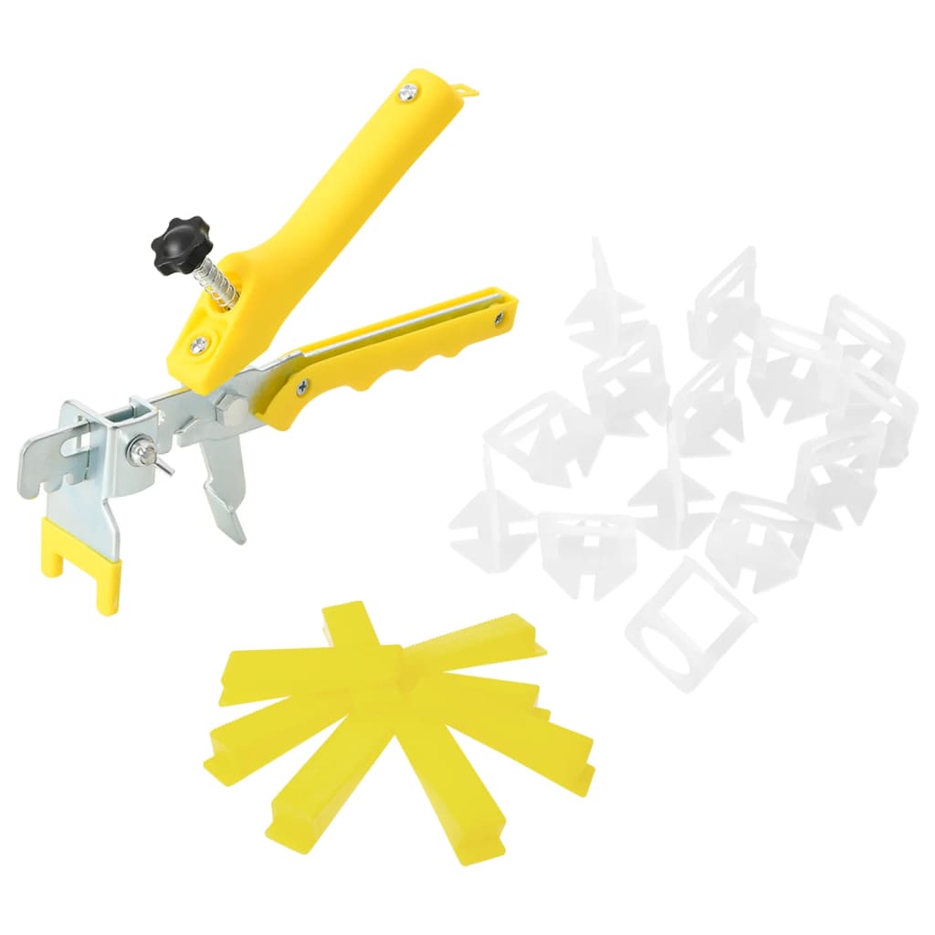 Tile leveling system 250 wedges 500 clips 1 mm