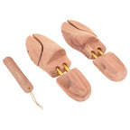 Estirador de zapatos con calzador EU 36-37 madera maciza cedro