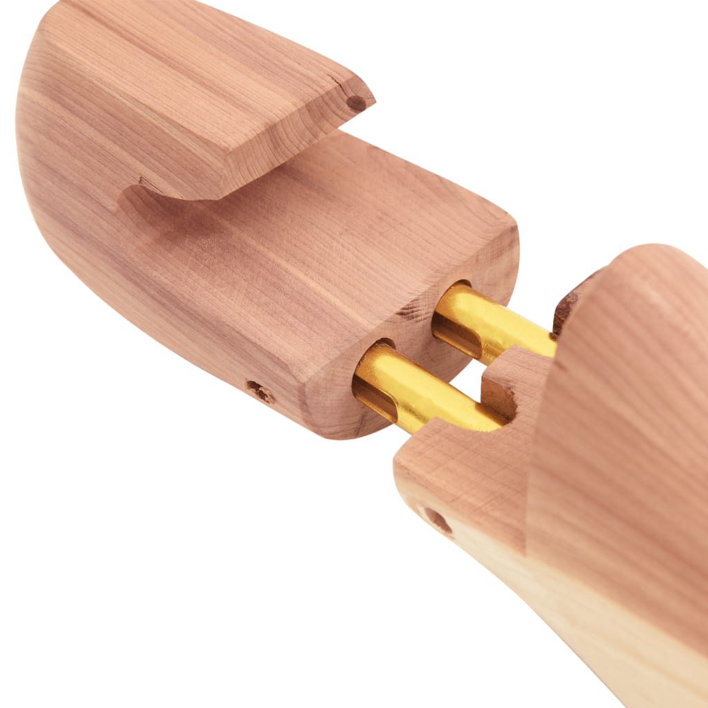 Estirador de zapatos con calzador EU 36-37 madera maciza cedro