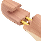 Estirador de zapatos con calzador EU 36-37 madera maciza cedro