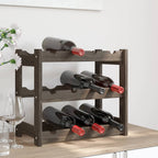 Botellero con tablero superior madera de pino 72,5x25x111,5 cm