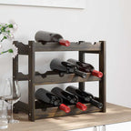 Botellero con tablero superior madera de pino 72,5x25x111,5 cm