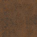 Banco con cojines marrón 120,5x65x75 cm piel sintética
