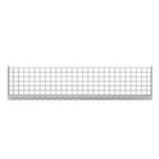 Peldaño de rejilla acero galvanizado 100x24x7 cm
